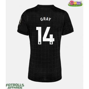 Tottenham Hotspur Archie Gray #14 Bortatröja Kvinnor 2025-26 Kortärmad